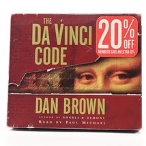The Da Vinci Code by Dan Brown, Audio Book (5 CD Set, Random House) NEW ... - $35.61