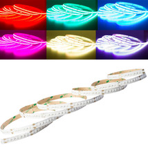 Brightest RGB LED Strip COB Dot + Color ring controller + Power Supply - $45.53