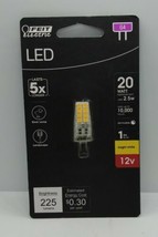 Feit electric 20-Watt Equivalent T4 G4 Bi-Pin Base Landscape LED Light Bulb Brig - £17.39 GBP