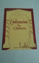 VTG COnfirmation For Children Booklet 1934 Daniel Dougherty Paulist Press - £11.77 GBP
