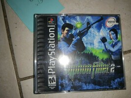 CIB Complete Playstation PS1 Black Label Syphon Filter 2 Disc case  inst... - £17.81 GBP