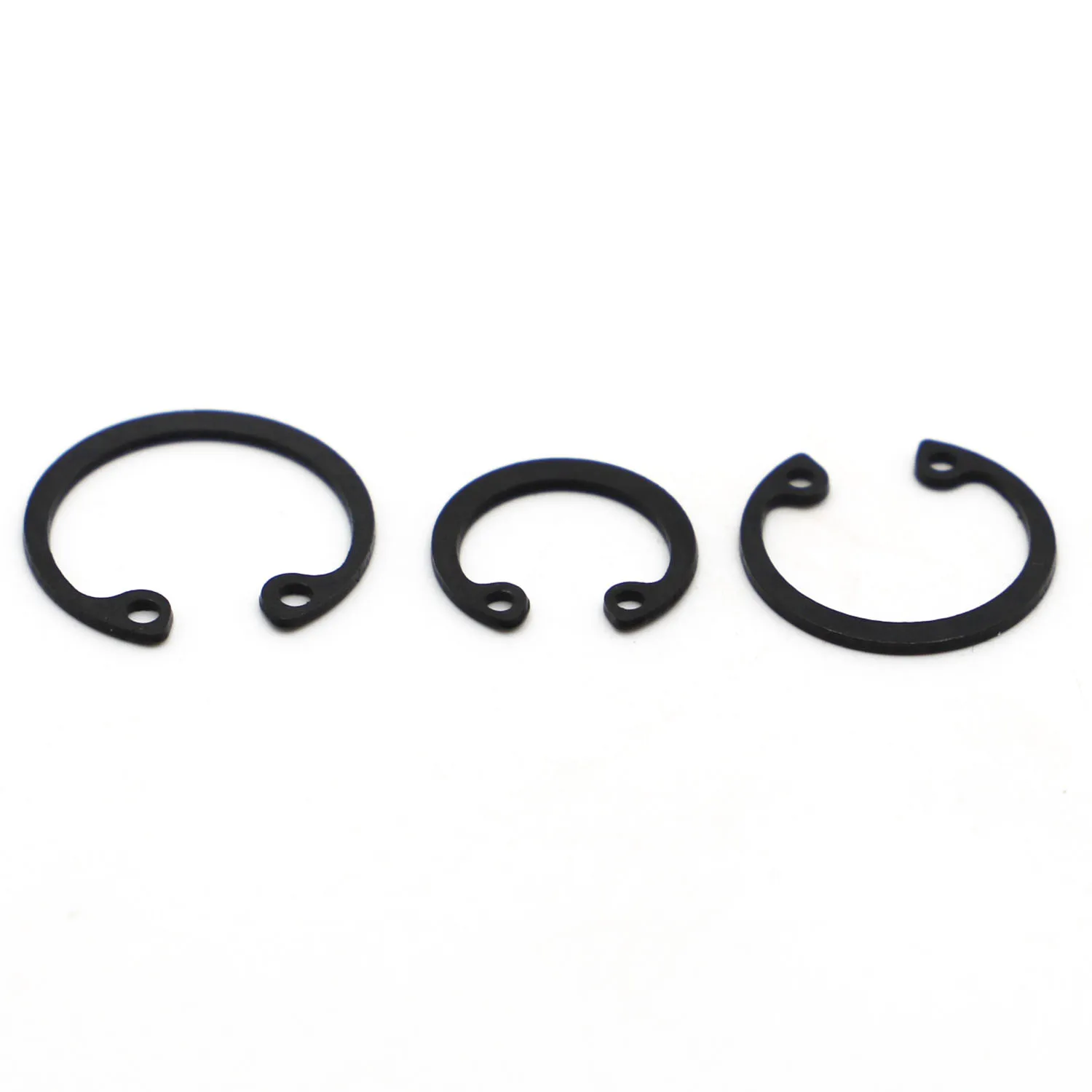 House Home 10-50pcs M8~M50 C Type Internal Circlip Retaining Rings for Hole Blac - £19.93 GBP