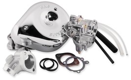 S &amp; S Cycle Super E Shorty Carburetor Kit w/ Manifold 11-0404 - £624.41 GBP