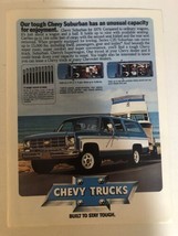 1977 New Chevy Suburban Vintage Print Ad pa28 - $7.91