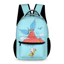 Mondxflaur Cartoon Backpacks for School Kids Teen Lightweight 16.2inch - £27.96 GBP