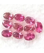 Rubelite Ovals Lot , 10 Pcs. Lot , Rubelite Pink , 4.30 Cttw , Rubelite ... - $341.92 CAD