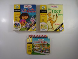 My First Leappad Educational Book and Cartridge Lot: Dora, The Foot Book, Leap - £3.99 GBP