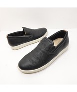 ECCO Women&#39;s Soft 7 Black Pebbled Leather Slip-On Sneakers Size 7-7.5 - $49.50 CAD