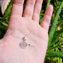 New Solid 925 Sterling Silver Tennis Necklace - $24.99