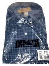 Duluth Long Sleeve Plaid Shirt Navy  Mens Big Tall XXL - £23.25 GBP