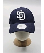 New Era Fits San Diego Padres MLB Strapback Adjustable Blue Navy Hat - $415.70 MXN