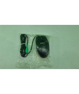 NEW Vintage DELL W1668 Black PS/2 Scroll Wheel Wired Ball Mouse - $17.68