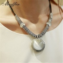 Necklaces & Pendants Statement Fashion Jewelry Collier Femme For Women Boho Vint - $17.15