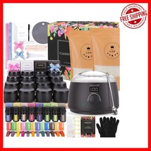 Beginner-Friendly Candle Making Kit - Hot Plate &amp; Essentials for Home Am... - $78.20