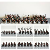 62pcs Ancient China Qin Dynasty Battalion Army Set Collectible Minifigure Blocks - £80.39 GBP
