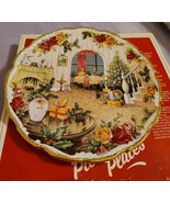 New Royal Albert Vintage  Plate  Country Roses Christmas 1988 (Box Damaged) - $445.06 MXN