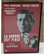 La Guerre Est Finie - DVD - Reg 1, Dubbed English / Subtitled English - $77.75 CAD