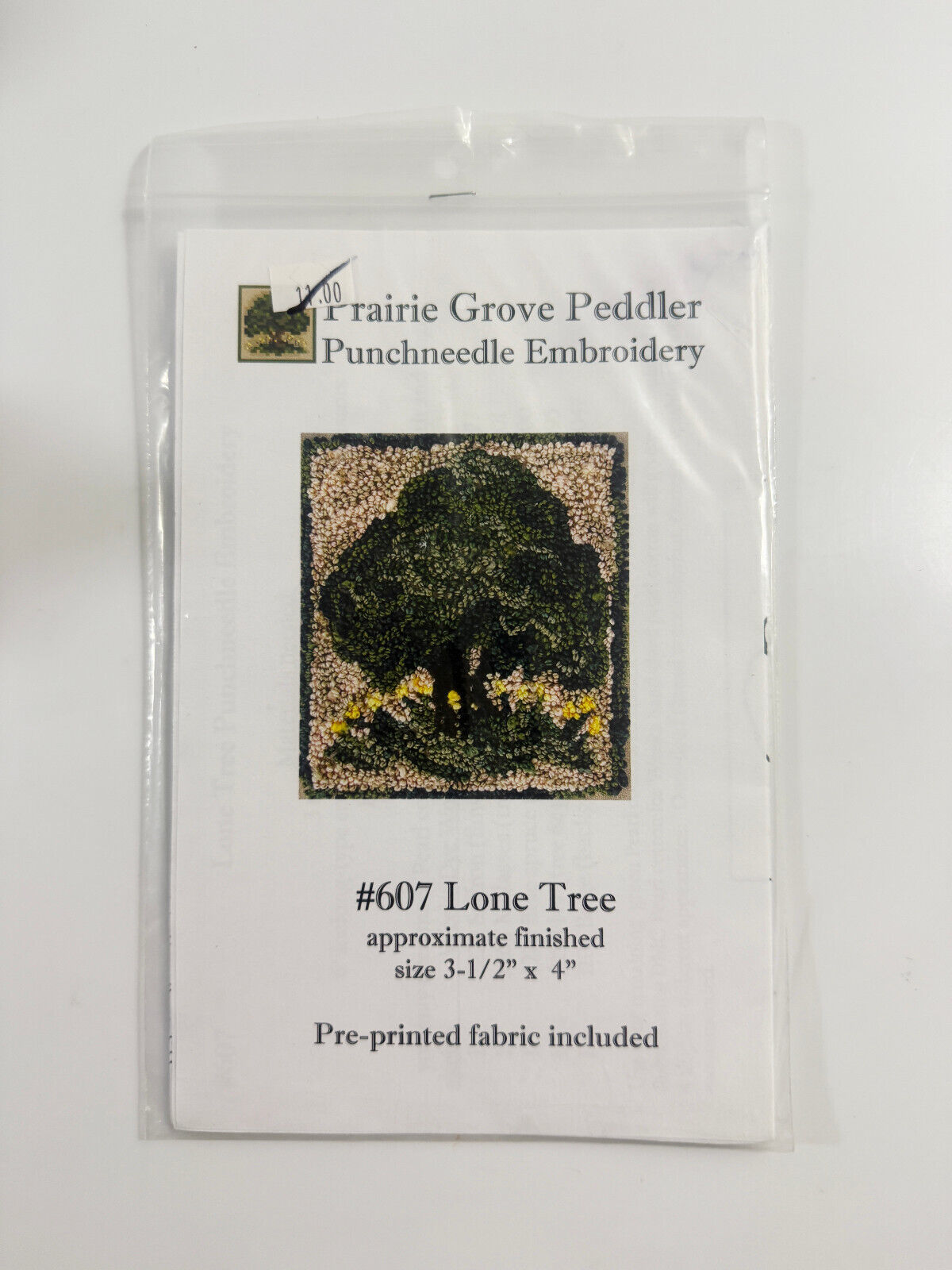 Prairie Grove Peddler Lone Tree Quilt Pattern 607 3 1/2&quot; x 4&quot; - $5.45
