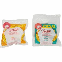 McDonald&#39;s Toy Plush Babe A Little Pig Goes A Long Way #1 BABE &amp; #6 DUTC... - $5.00