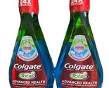 2 Colgate Advanced Health Mouthwash Shake COLLECTIBLE 27 fl oz Each 06/2022 - £47.68 GBP