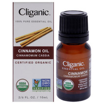 Organic Cinnamon Cassia by Cliganic for Unisex - 0.33 oz Oil - $12.16