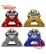 Fidget Spinner Metal Antistress Hand Top Gyroscope Stress Reliever Steel... - $13.99