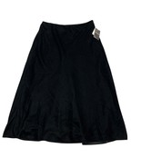 Lauren Ralph Lauren Skirt Womens 0 Black Velvet Midi Pull On Fairy Whims... - $69.46 CAD