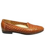Trotters Liz Slip-On Loafer Women&#39;s 9.5N Brown Black Comfort Leather T51... - $1,600.05 MXN
