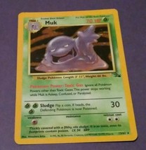 ✔️Muk Holo 13/62 Pokemon Card ⭐Vintage 1995⭐ - £9.63 GBP