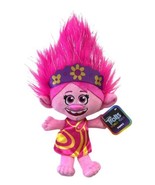 Dreamworks Trolls World Tour Plush Poppy Doll - Pink &amp; Yellow - **BRAND ... - £8.88 GBP