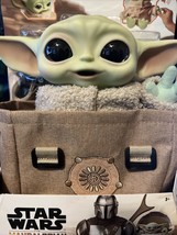 Star Wars The Mandalorian Baby Yoda The Child 11&quot; Talking Plush w/Bag BR... - £46.35 GBP