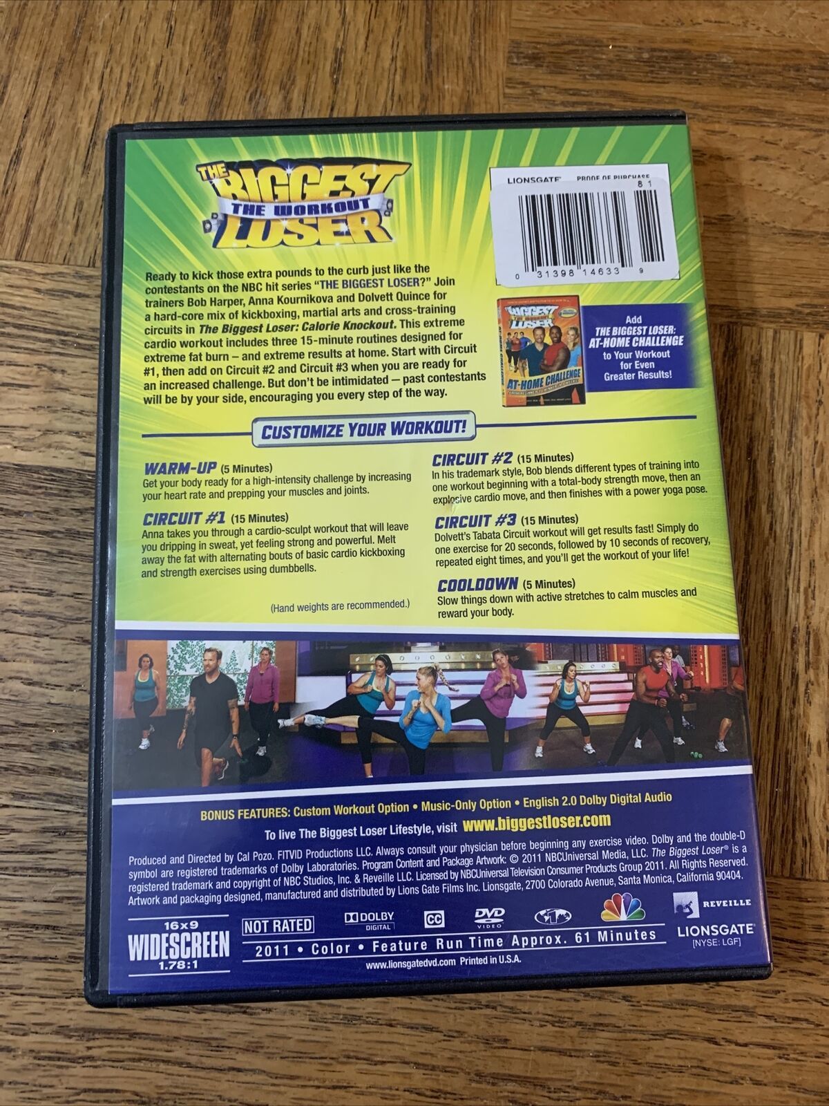 The Biggest Loser Calorie Knockout DVD Item image 3