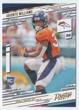 2021 Panini Chronicles Prestige Rookies Update #226 Javonte Williams NM ... - $1.77