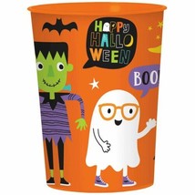 Happy Halloween Friends 16 oz Plastic Favor Cup - £2.10 GBP