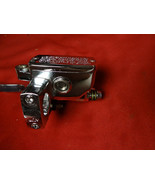 Master Cylinder Chrome 1&quot; LH Left Honda Yamaha Suzuki Chinese Scooter Mo... - $360.18 MXN