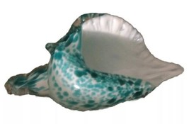 Hand Blown Glass Sea Conch Figurines Ornament,Crystal Figurines Collectible - £26.24 GBP
