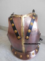 Medieval Spartan Copper Coating Chest Breast Armor Breastplate-
show original... - £136.20 GBP