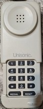 Vintage Avon Slide N&#39; Dial Telephone 1991 Corded Phone White Unisonic TP-101 - £10.56 GBP