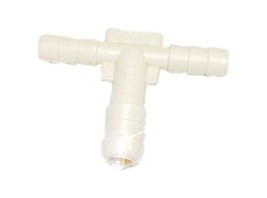 Big A Service Line 3-71334 Slip-Not Tee Fitting White 3/16&quot; x 3/16&quot; x 1/4&quot; - £11.52 GBP