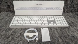 New Apple Magic Wireless Keyboard with Numeric Pad Silver (MQ052LL/A) - $84.99