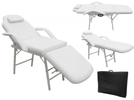 73&#39;&#39; Portable Tattoo Parlor Spa Salon Facial Bed Beauty Massage Table Chair HB85 - £211.31 GBP