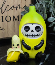 Furry Bones Na Na Banana Lover Surprise Skeleton Collectible Furrybones Figurine - £11.73 GBP