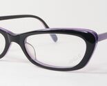 Axel S. Ax 825 31 Negro / Lavanda Único Raro Montura De Gafas 51-19-142 ... - $92.06