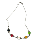 Avon Multicolor Crystal 16&quot; Necklace - €4,24 EUR
