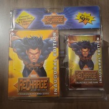 Marvel Re Charge Inaugural Edition Starter Deck With 5 Booster Packs Vintage 2001 - £14.74 GBP