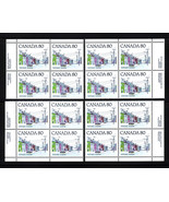 Canada  - SC#725 PL1 M/S  Mint NH  - 80 cent Maritime Street Scene  issue - £11.67 GBP