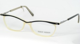 Vintage Robert Rodger 2415 380-2 Light Beige /BLACK Eyeglasses 51-14-130 Austria - £31.27 GBP