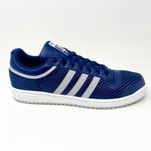 Adidas Originals Top Ten Lo Navy Silver White Mens Retro Sneakers D69289 - £79.88 GBP