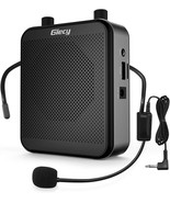Giecy Voice Amplifier Portable Bluetooth 30W 2800mAh Rechargeable PA System - £36.79 GBP