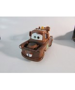 MATTEL V2865 DISNEY PIXAR CARS MATER TOWTRUCK BROWN PLASTIC H10 - £3.67 GBP